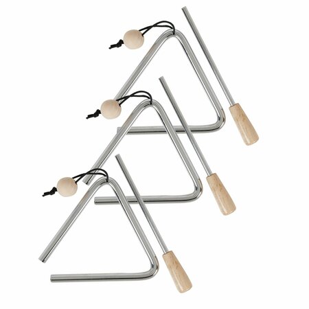 WESTCO EDUCATIONAL PRODUCTS Triangle, 4in., 3PK TR7201-04